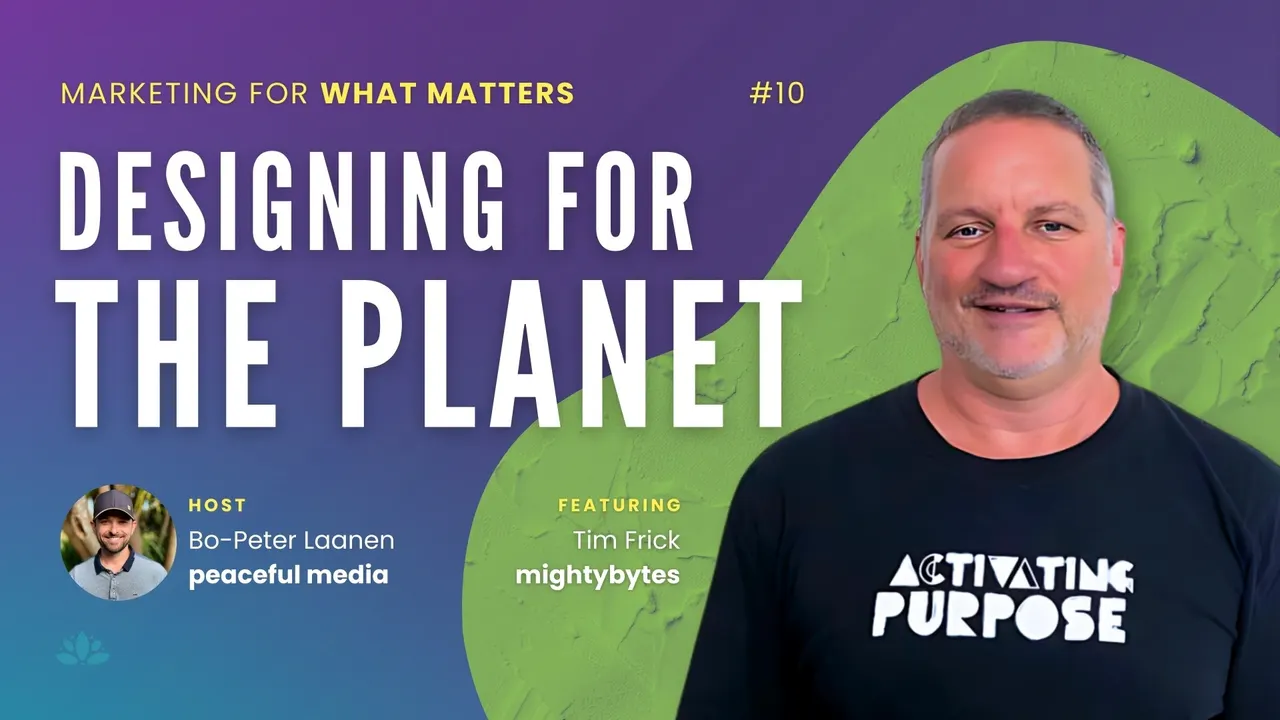 Cover art for episode 10: Designing for the Planet