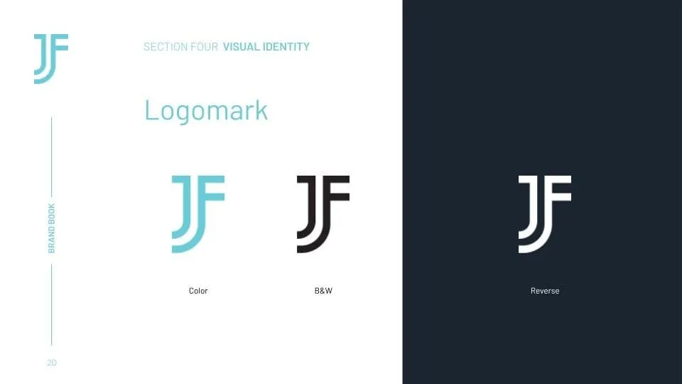 The Jimmy Farris brand book: logo and identity system