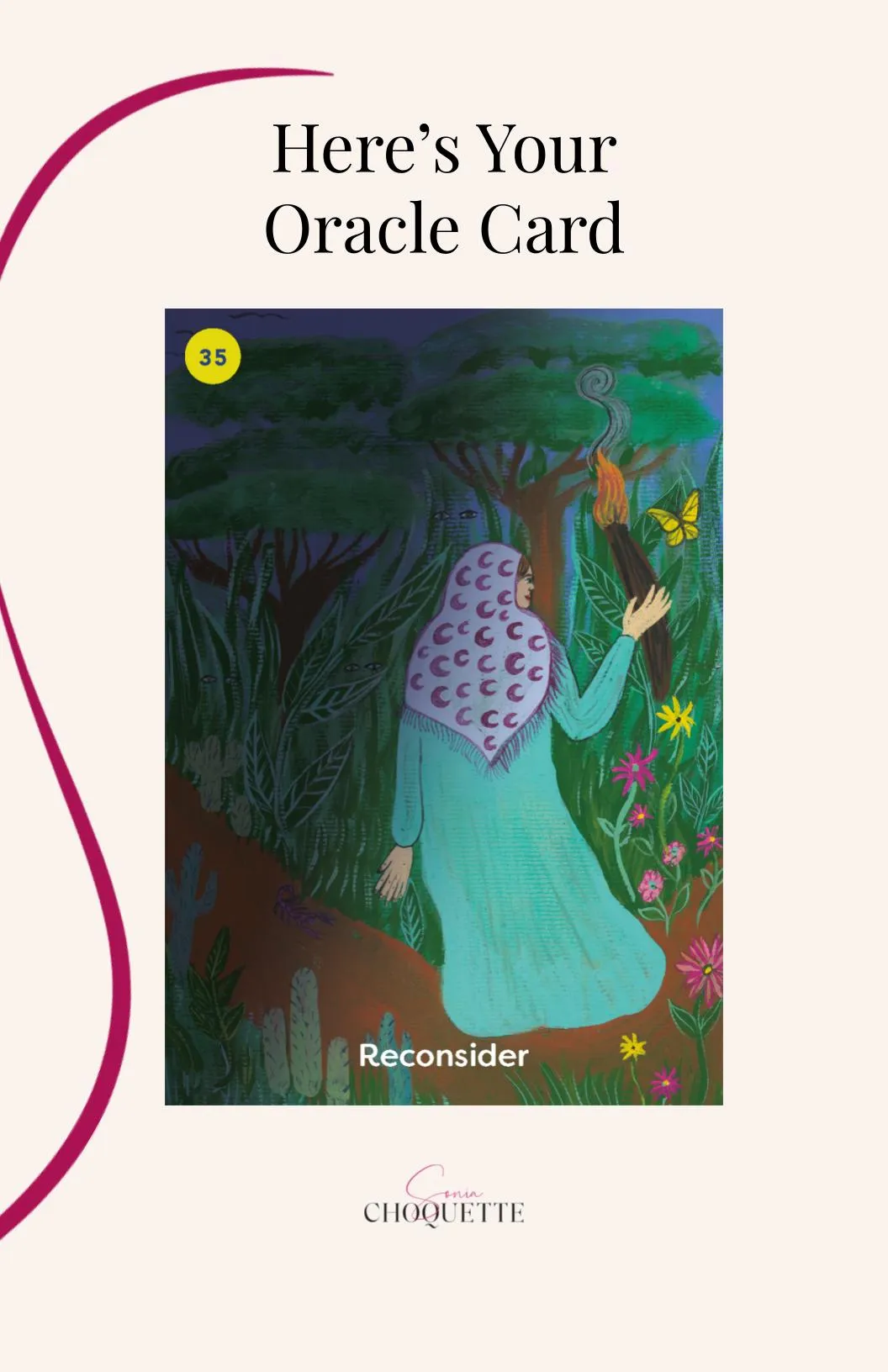 Sales funnel: a personalized oracle reading from the Into the Moment Oracle Bundle, dynamically generated and delivered as a PDF